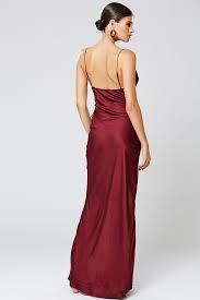 Designer rental Winona Zetian Cowl Neck Maxi Dress