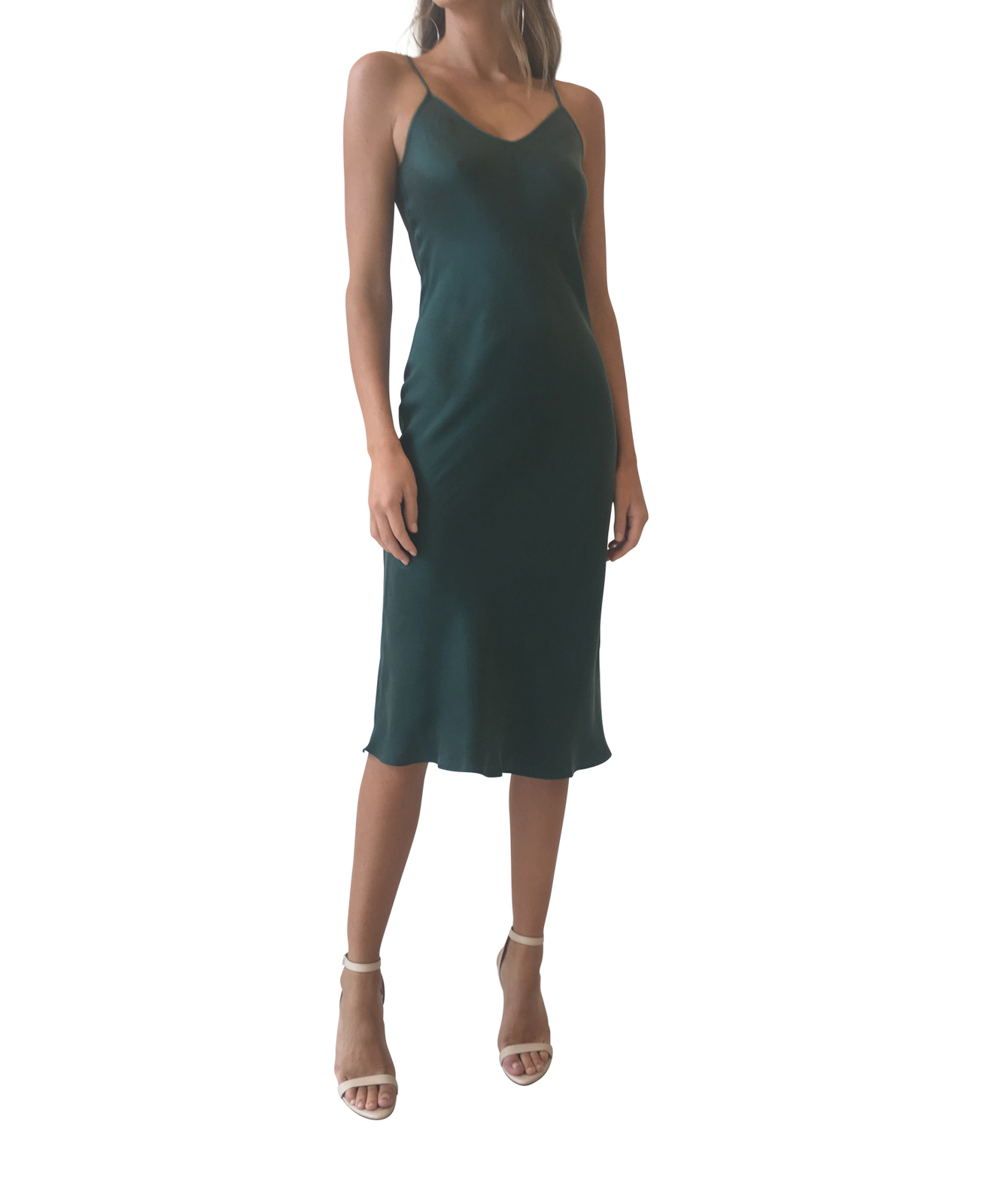 For rent a Silk Laundry 90s Silk Slip Dress