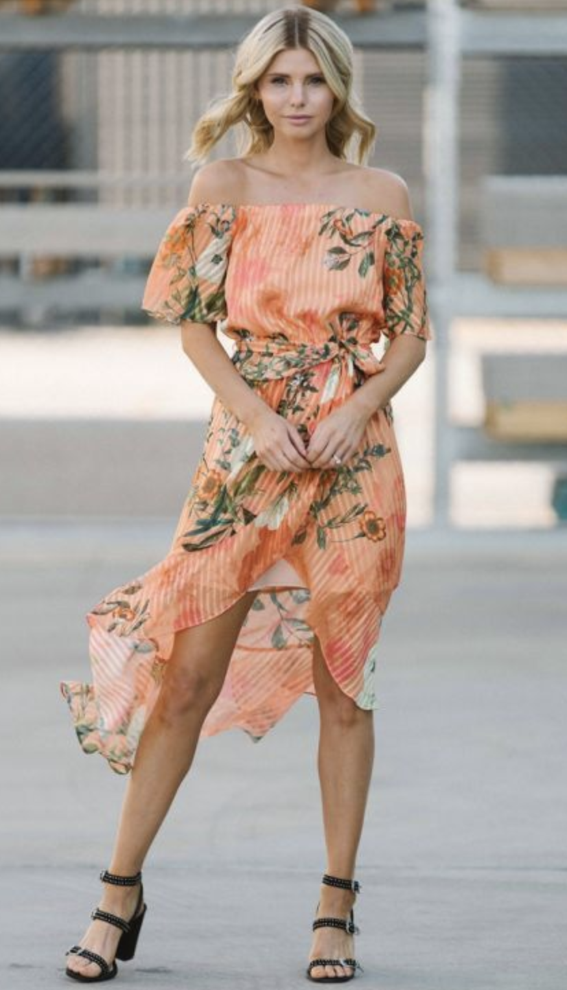 Formal rental Rodeo Show Matisse Midi Dress