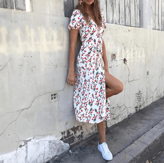 Designer rental Bec & Bridge Orangina Dress