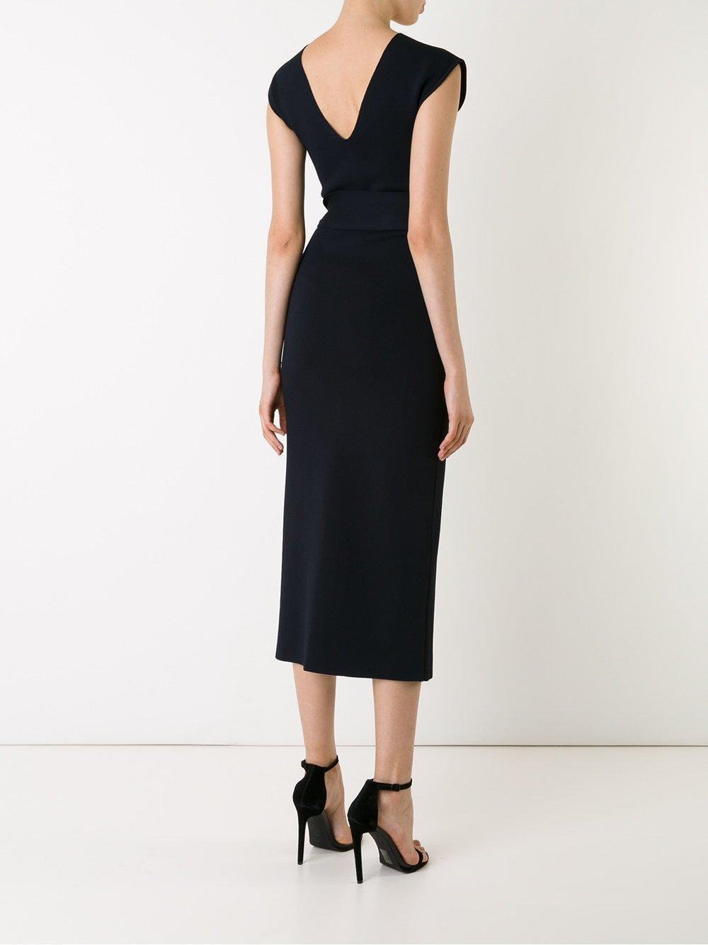 For rent a Scanlan Theodore Crepe Knit Dress