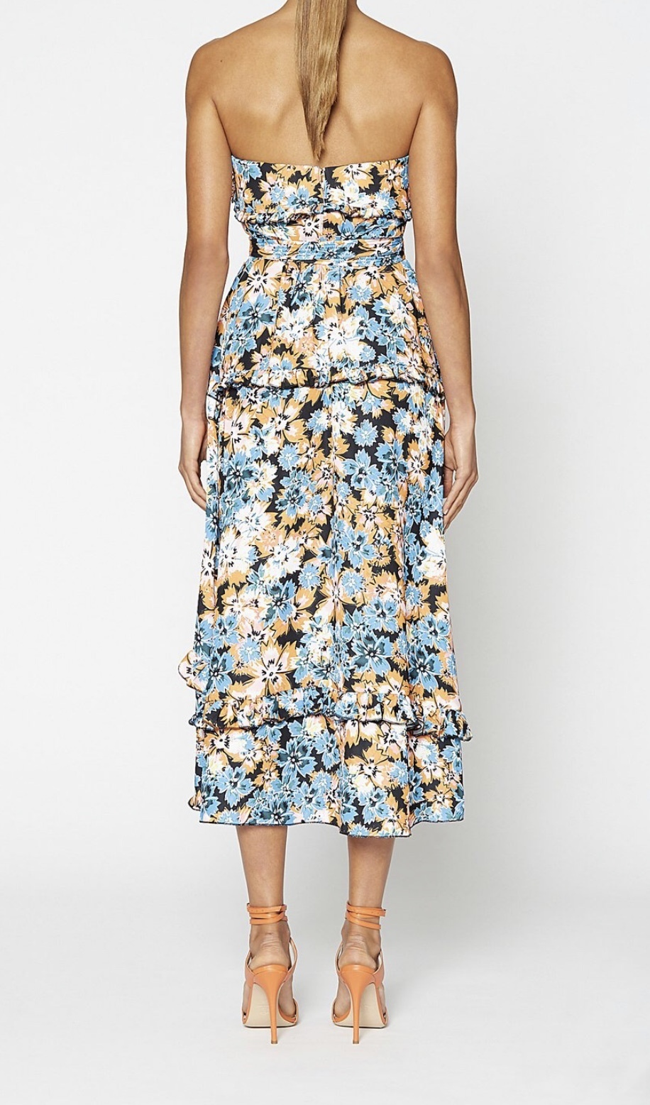 Hire a Scanlan Theodore Spikey Floral Print Dress