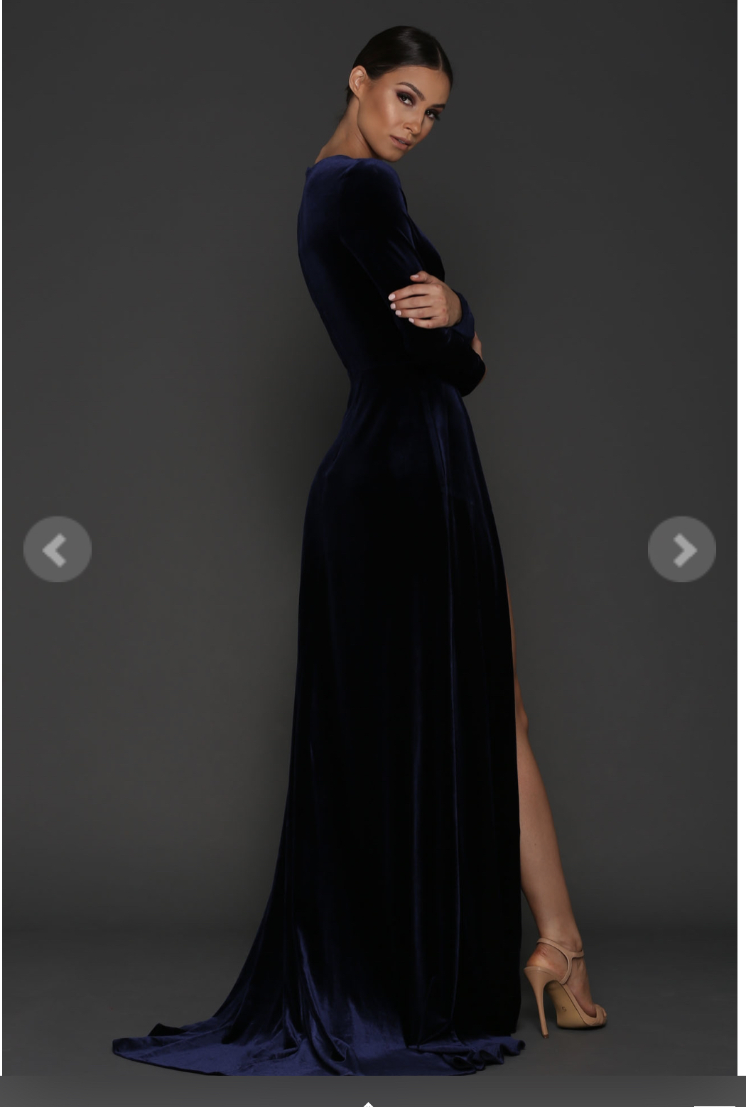 Formal rental Blue Elle Zeitoune