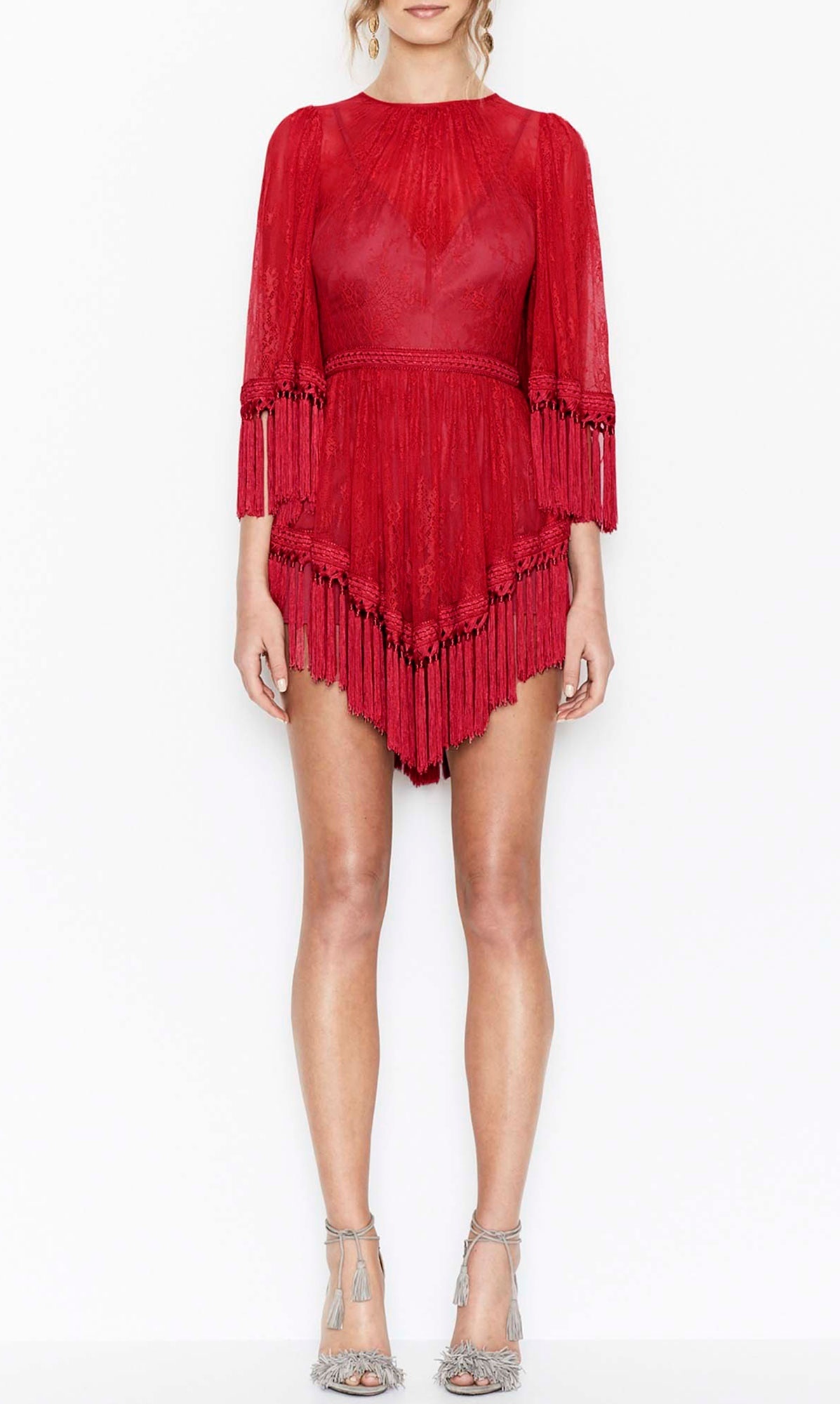 Designer rental Alice Mccall Are You Ready Girl Mini Dress Red