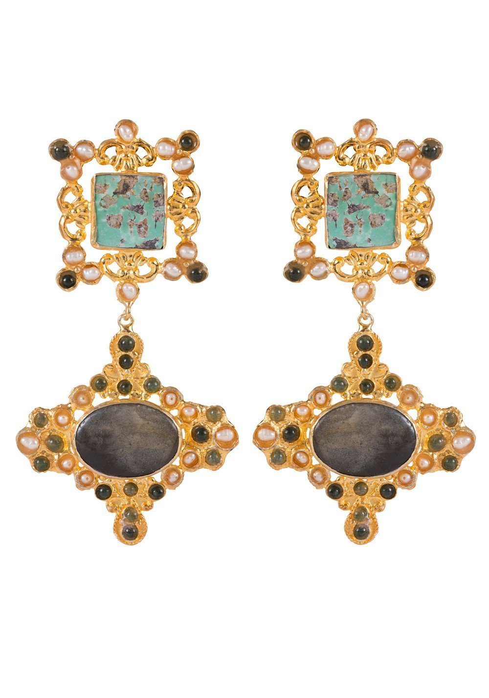 Rent a Christie Nicolaides Daphne Earrings Gold
