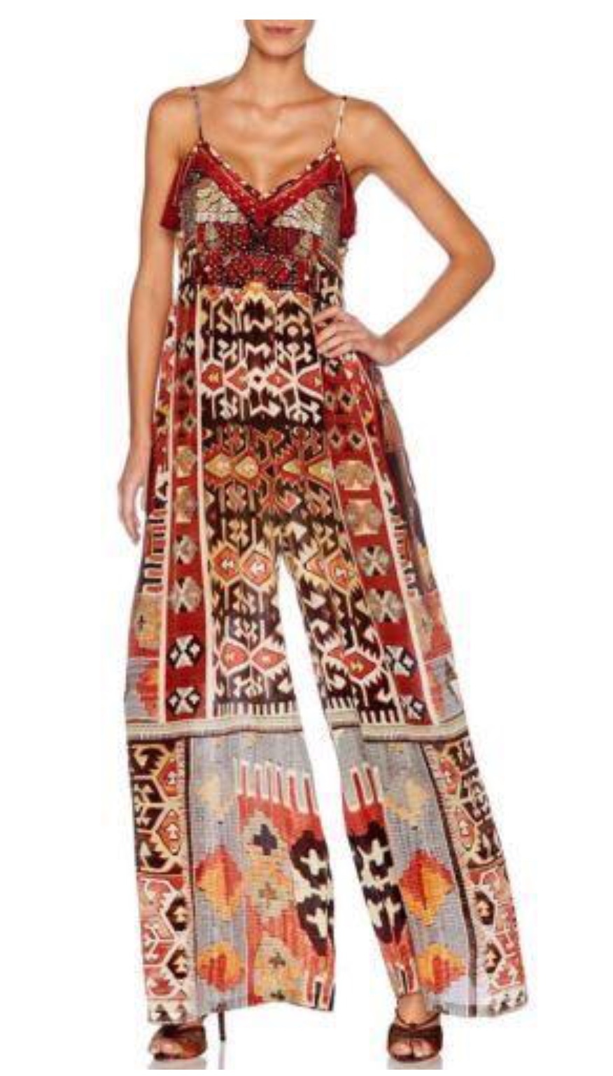 For rent a Camilla Shoestring Jumpsuit Pilgrim Weaving