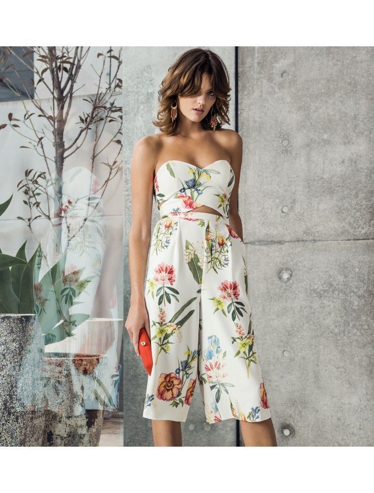 Designer rental Forever New Naomi Strapless Jumpsuit