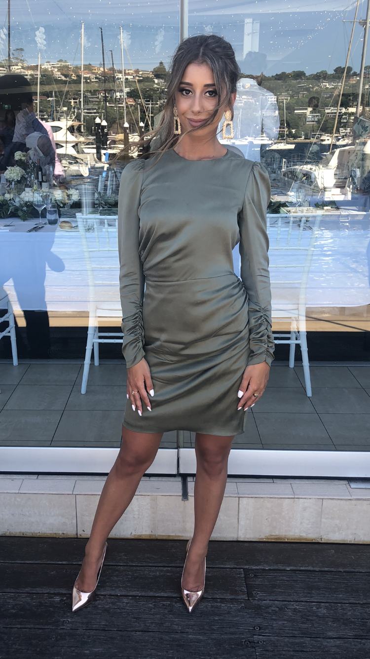 Formal rental Zimmermann Draped Mini Dress