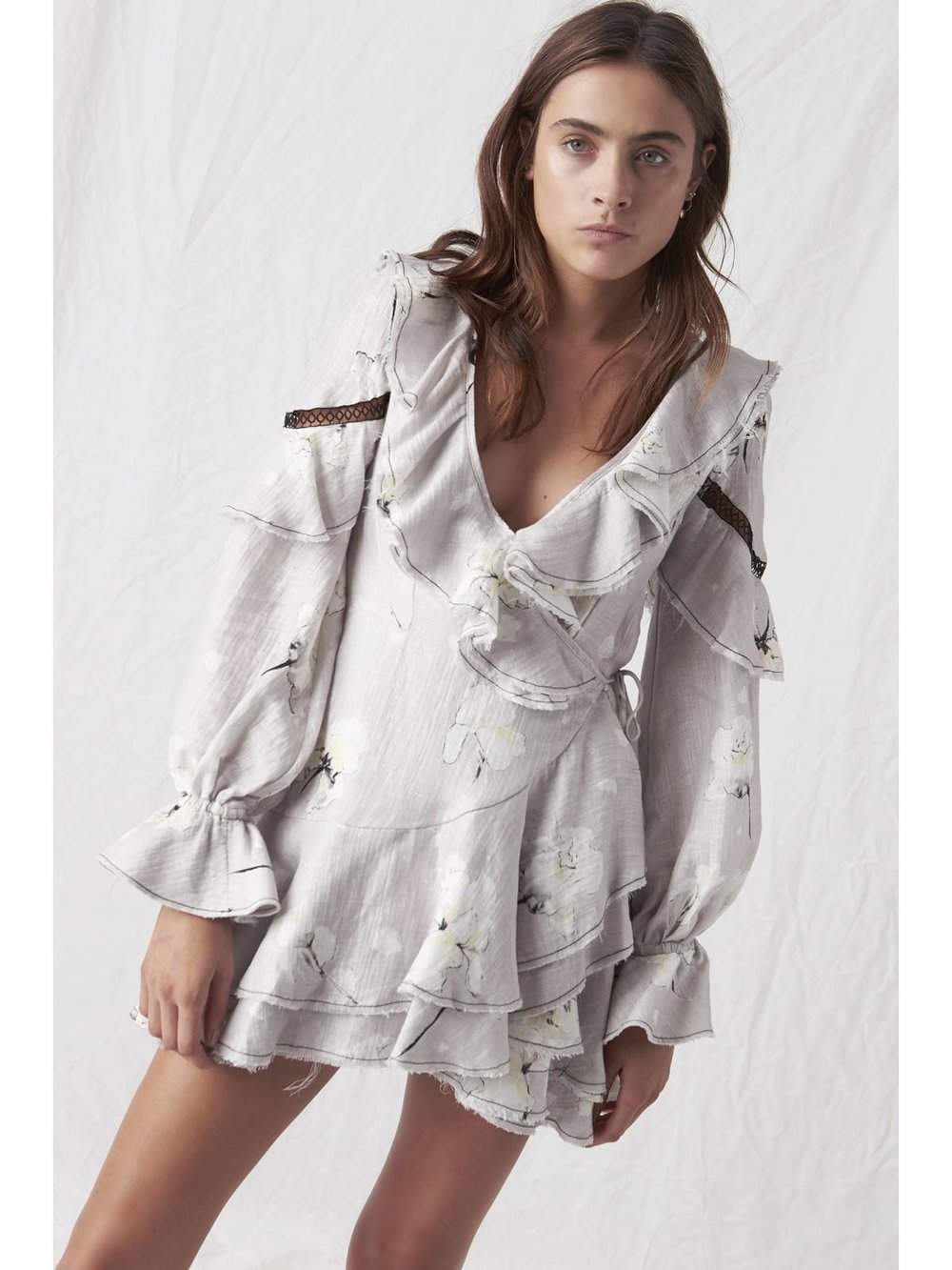 Designer rental Aje Fiona Wrap Dress