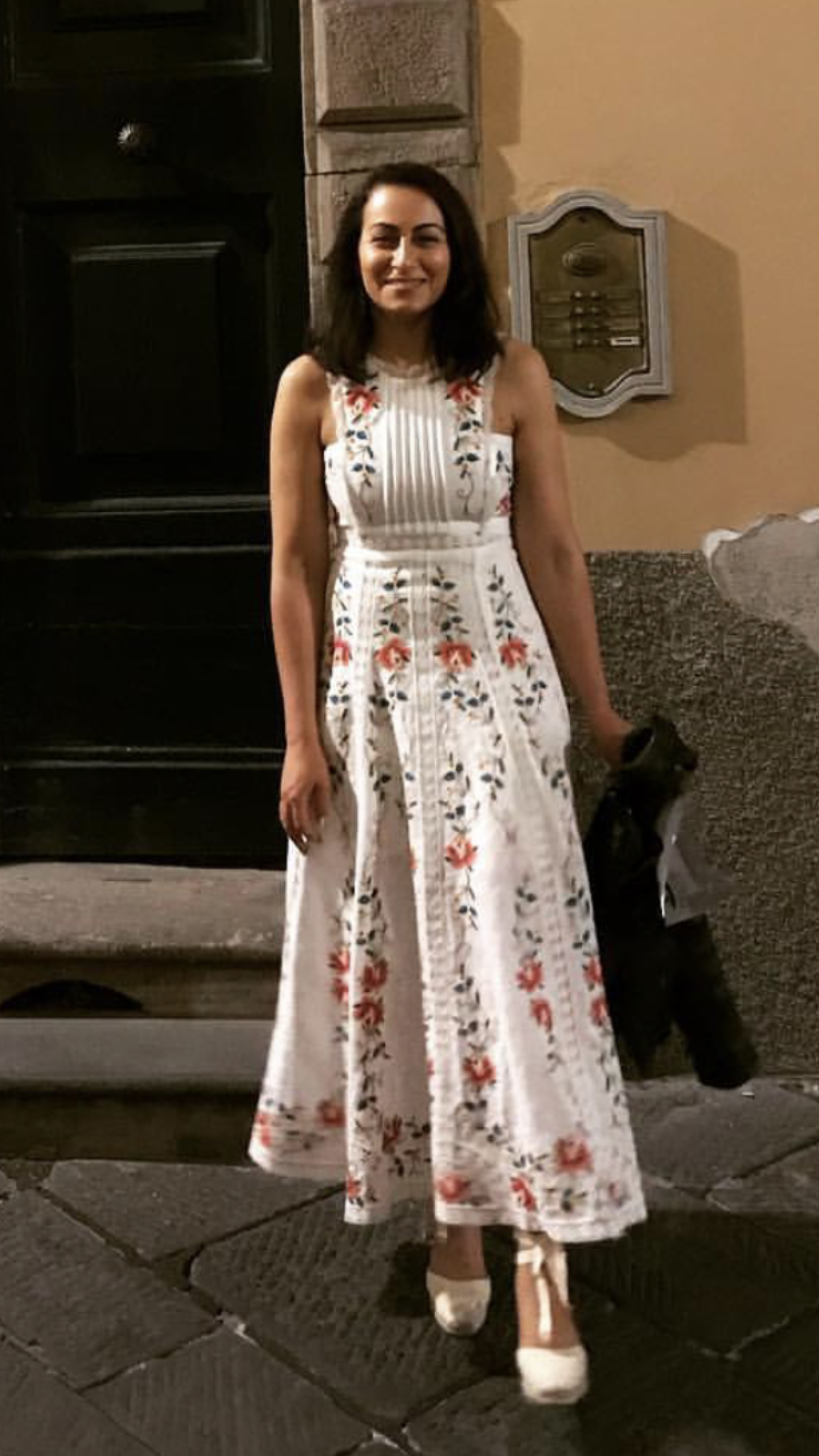 Formal rental Zimmermann Laelia Crosstitch Maxi Dress