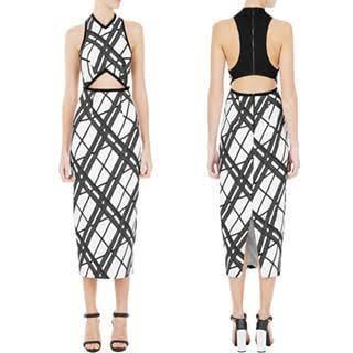 For rent a Manning Cartell Geotastic Racer Dress