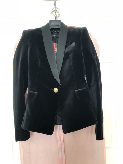 Designer rental Balmain X H&M Velvet Blazer