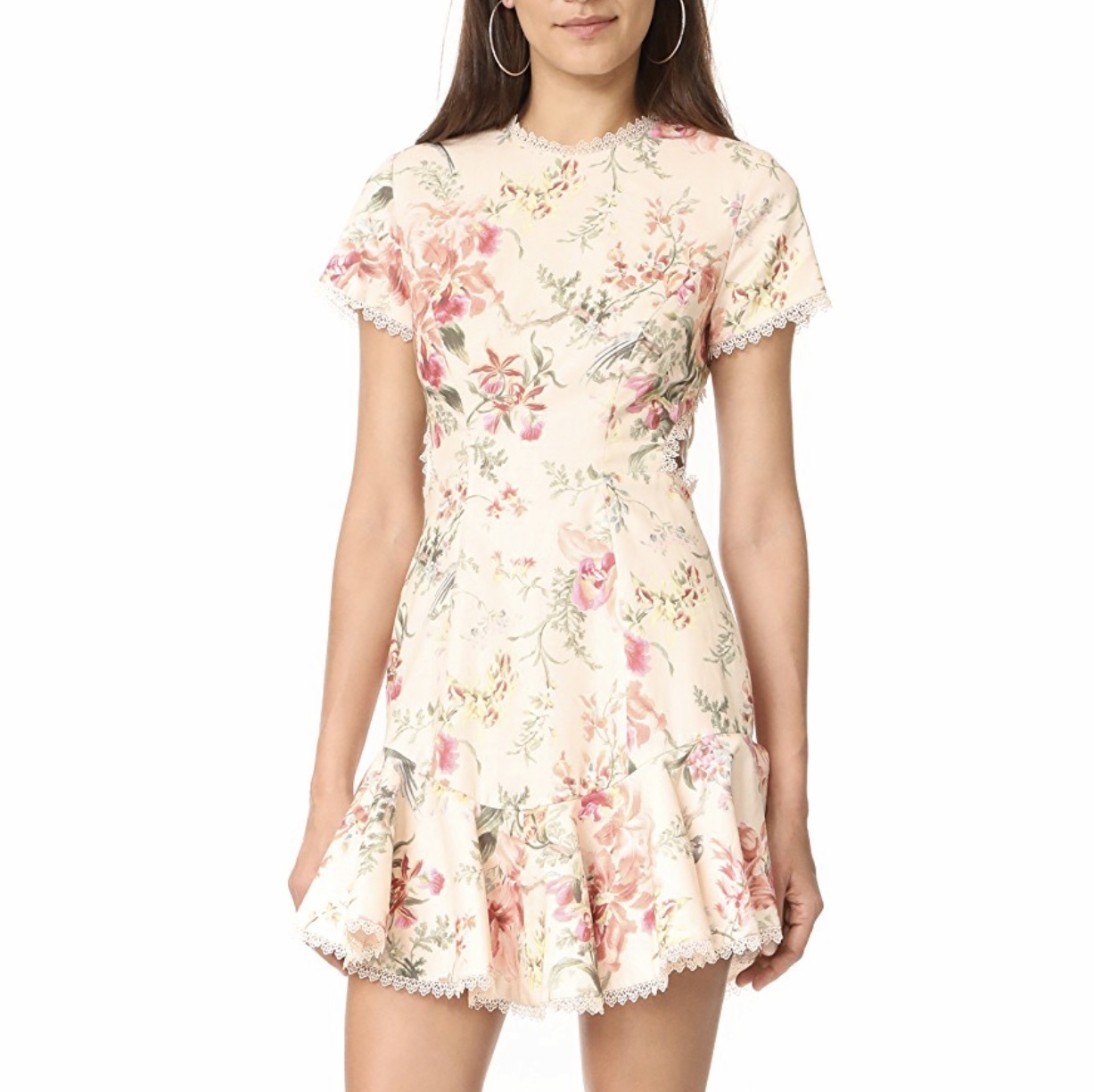 For rent a Zimmermann Mercer Flutter Dress