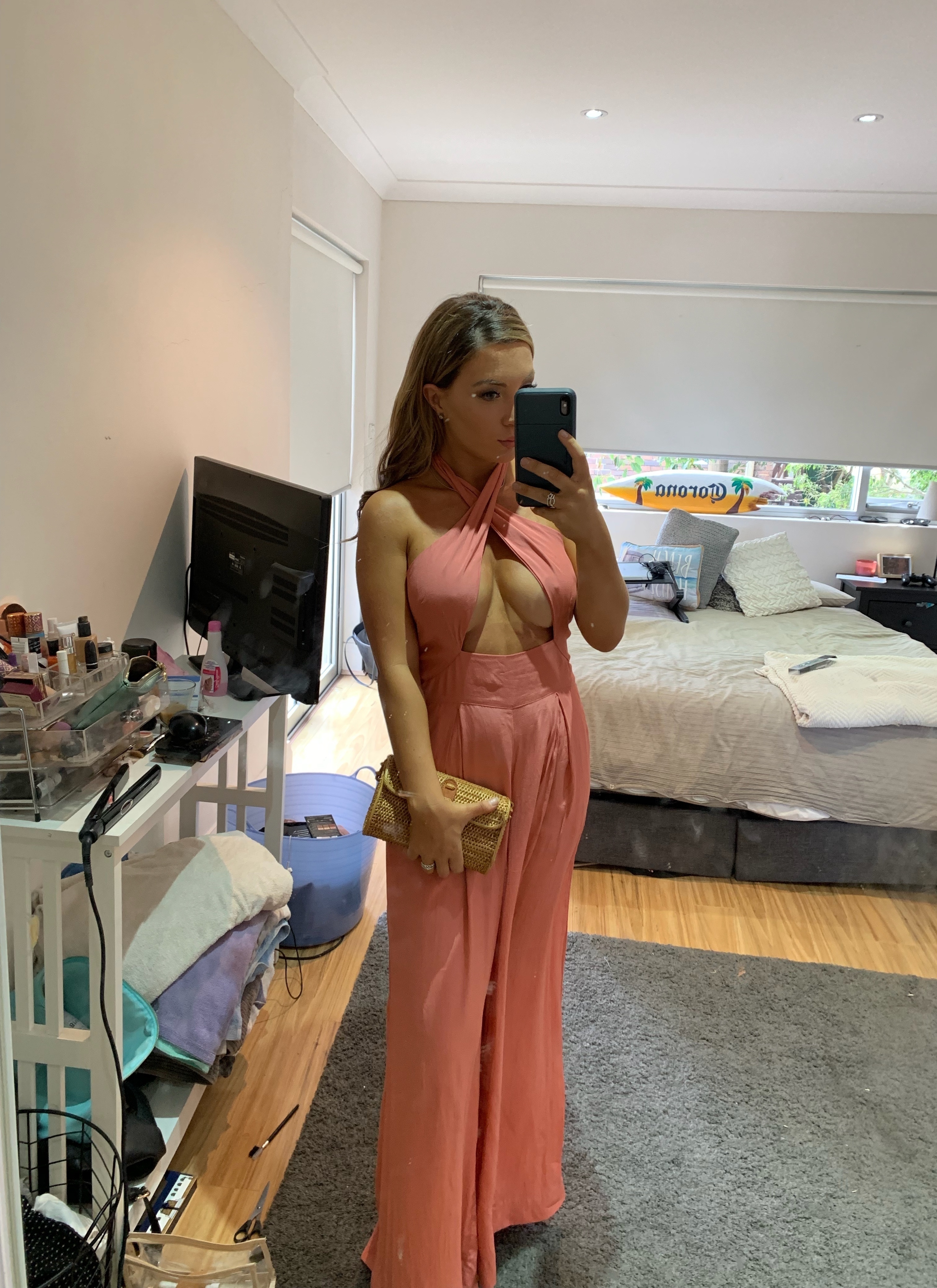 For rent a Swf Boutique Wide Jumpsuit