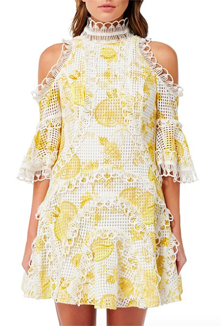 Rent a Thurley Chintz Print Spliced Dress