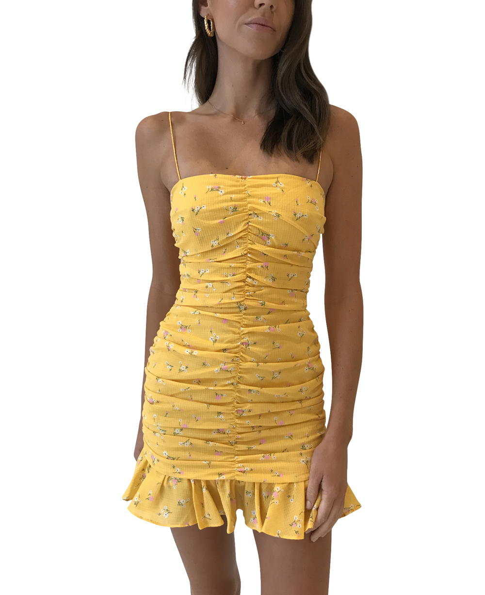Rent a Bec & Bridge Marigold Mini Dress