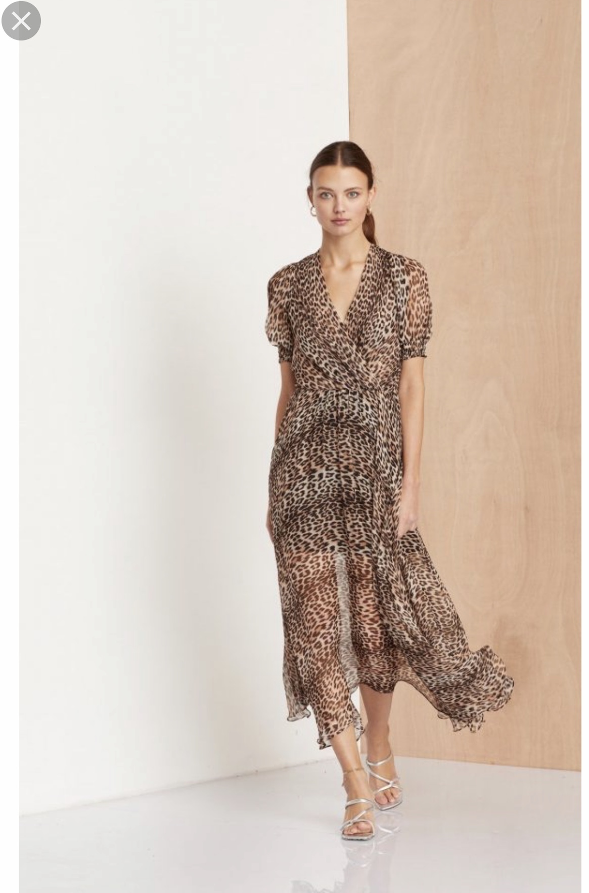 Rental Bec & Bridge Kitty Kat Leopard Maxi Dress