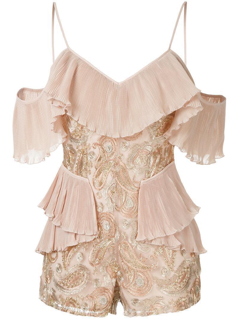 Designer rental Alice Mccall Let's Get Loud Playsuit