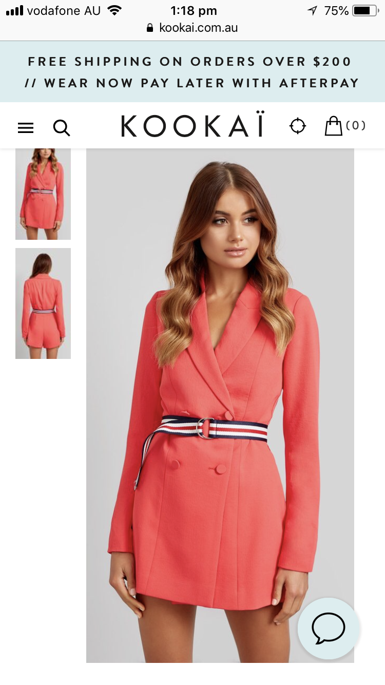 Cheap designer Red Kookai