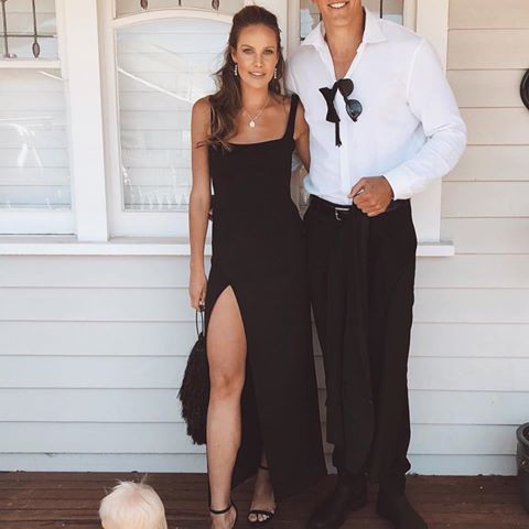 Rental Natalie Rolt Jax Gown Heavy Scuba