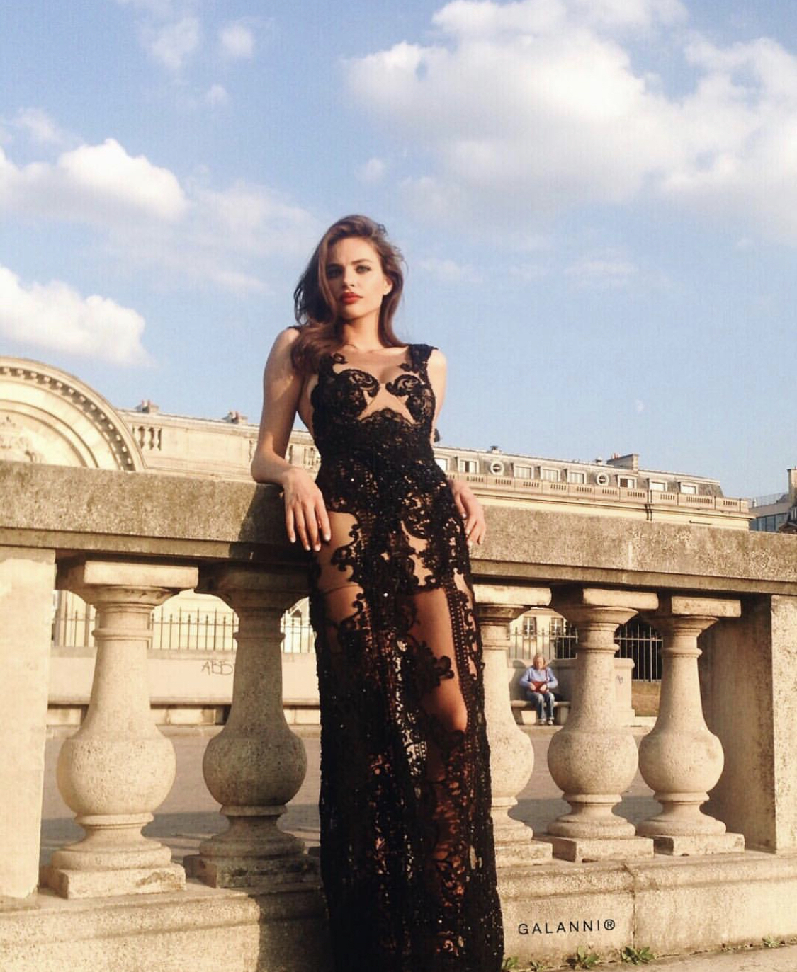 Designer rental Black Galanni