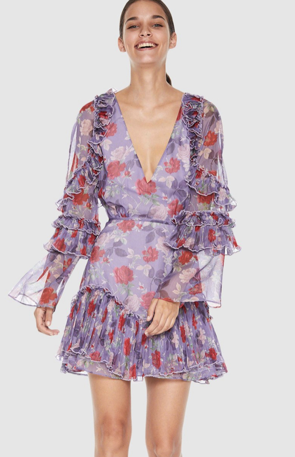 Borrow a Talulah Femme Flounce Mini Dress