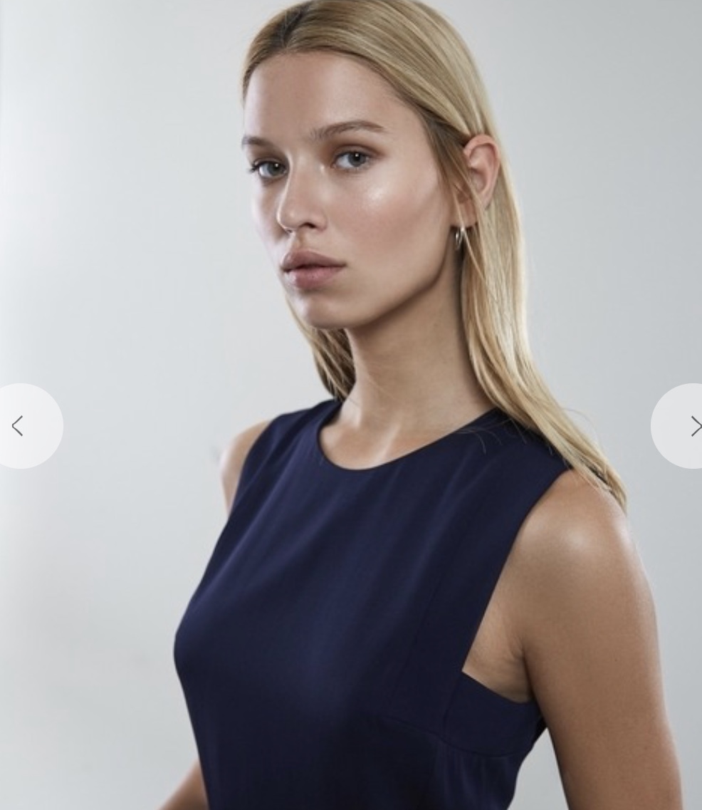 Cheap designer Reiss Jackie Sleeveless Fit And Flare Dress