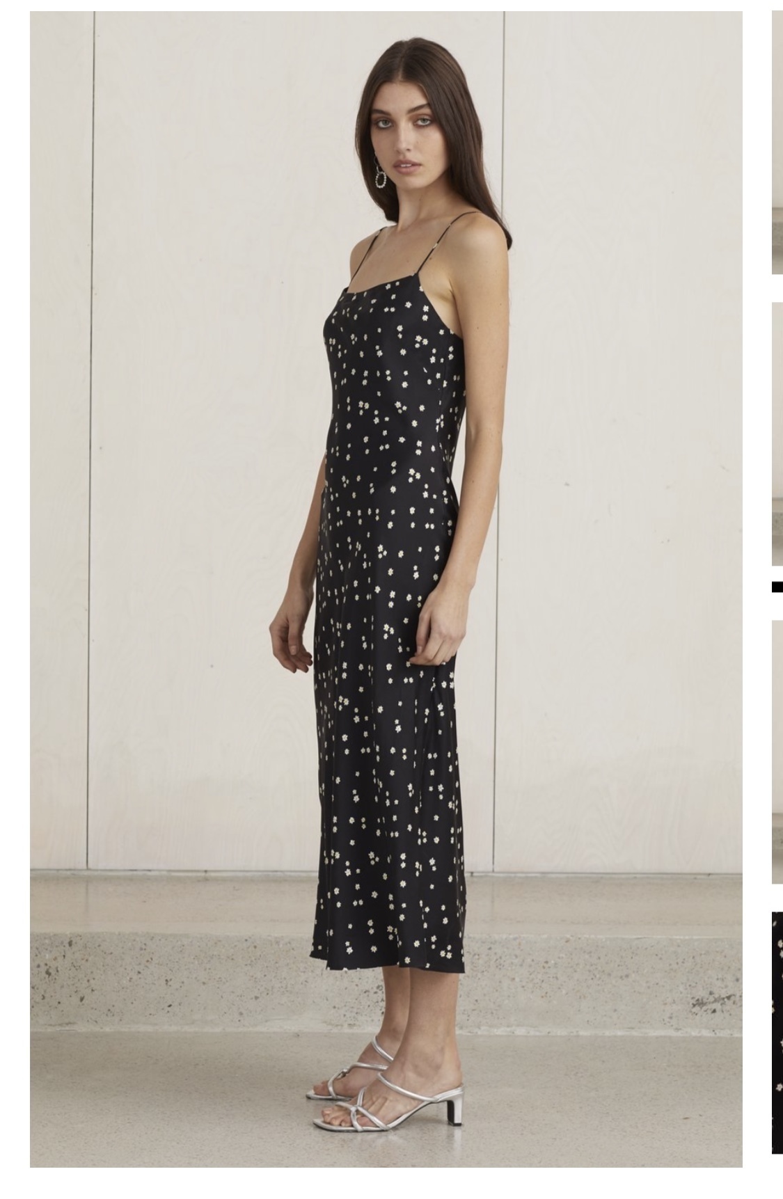 Designer rental Bec & Bridge Miss Daisy Slip Midi Dress