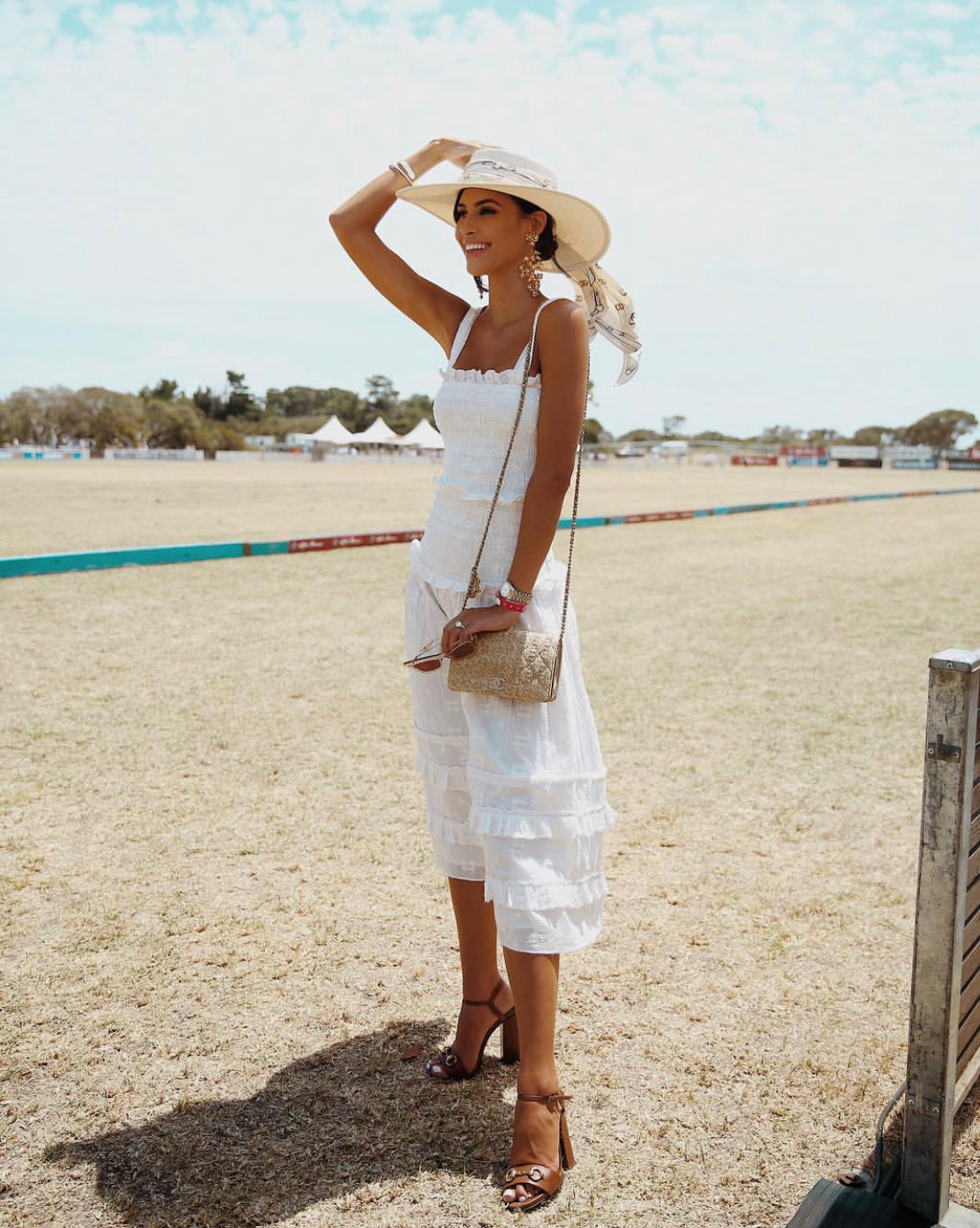 Rental Steele Datsy Midi Dress Ivory