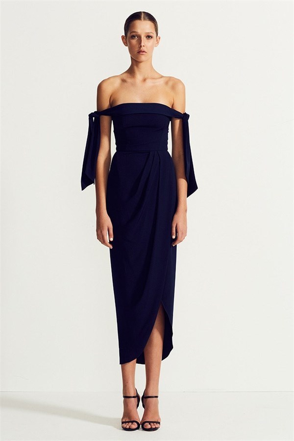 Loan a Shona Joy Core Tie Shoulder Dress