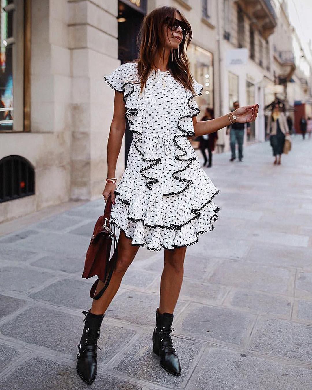 Rent a Lover Polka Mini Dress