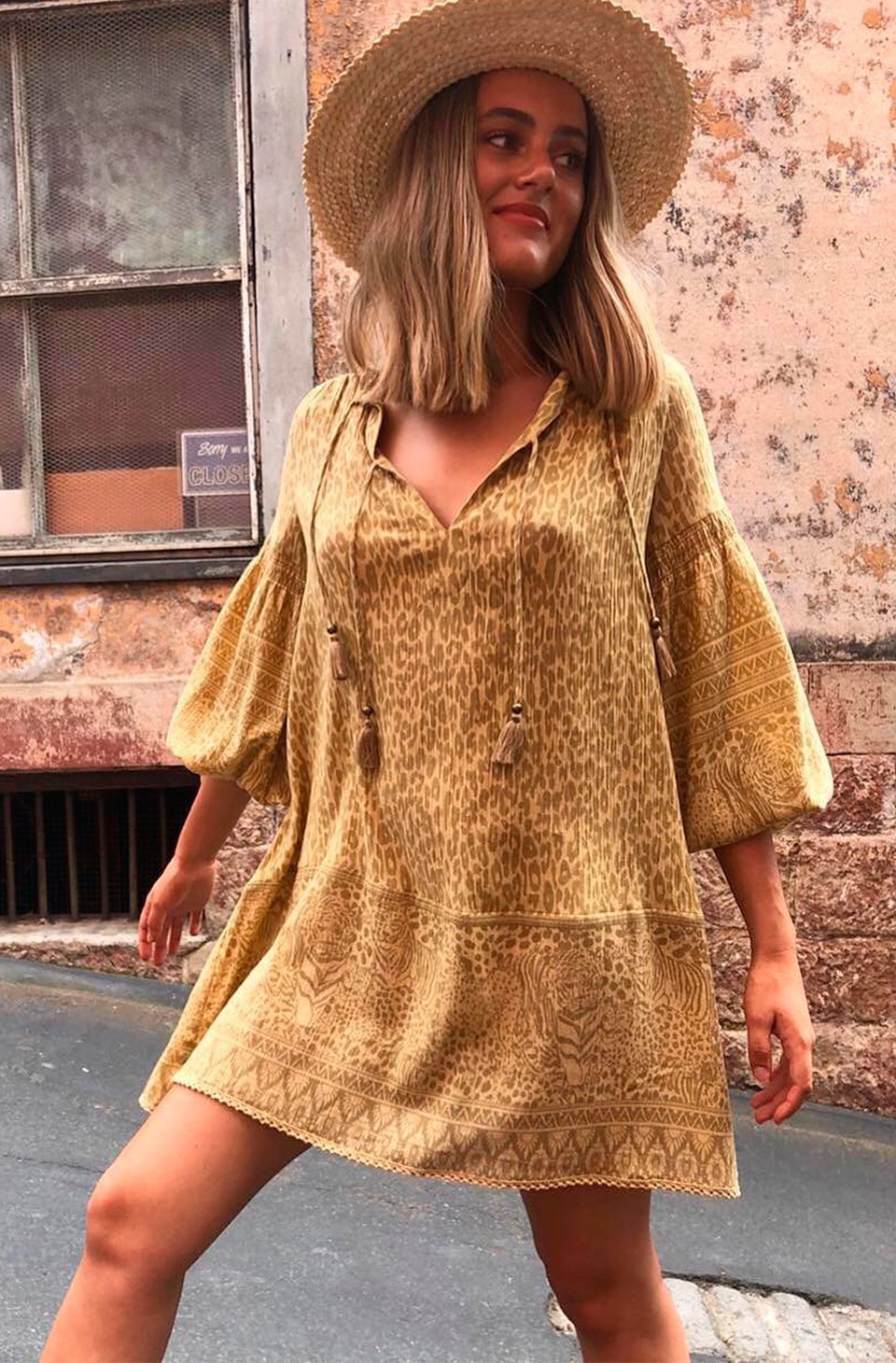 Affordable Spell & The Gypsy Spell Wild Thing Tunic Dress