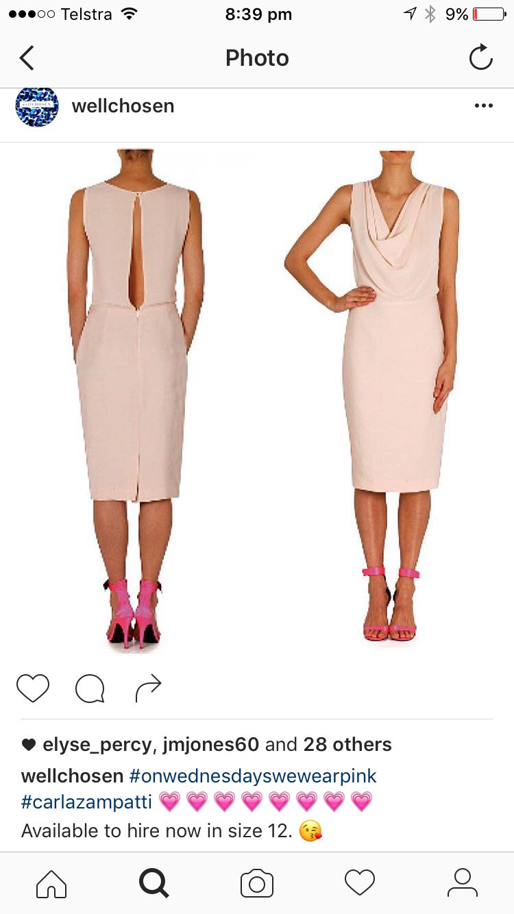 Loan a Pink Carla Zampatti