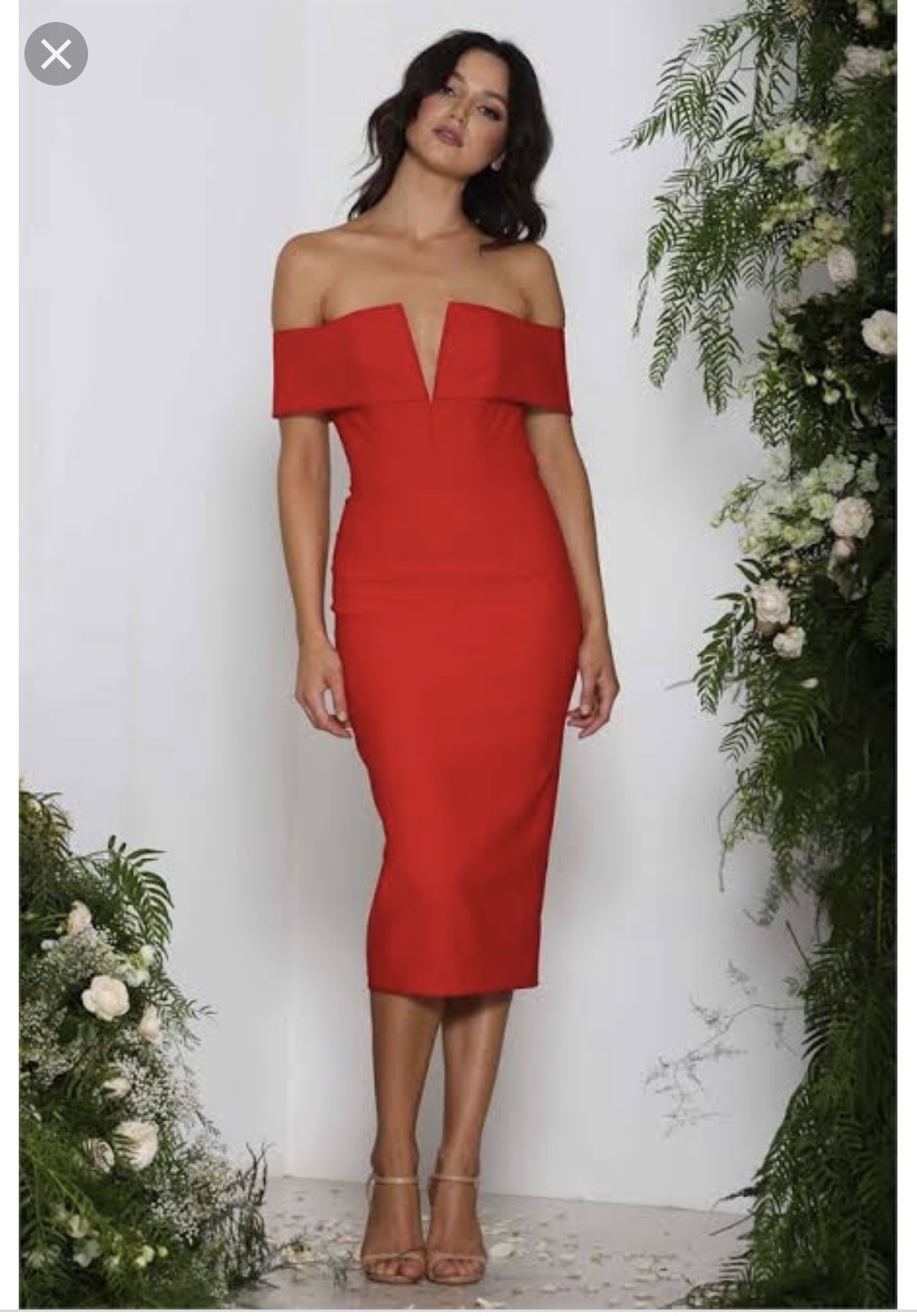 Rental Elle Zeitoune Valerie Dress Red