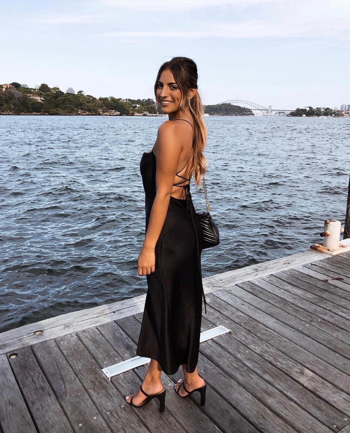 Hire a Bec & Bridge All Night Lace Up Dress