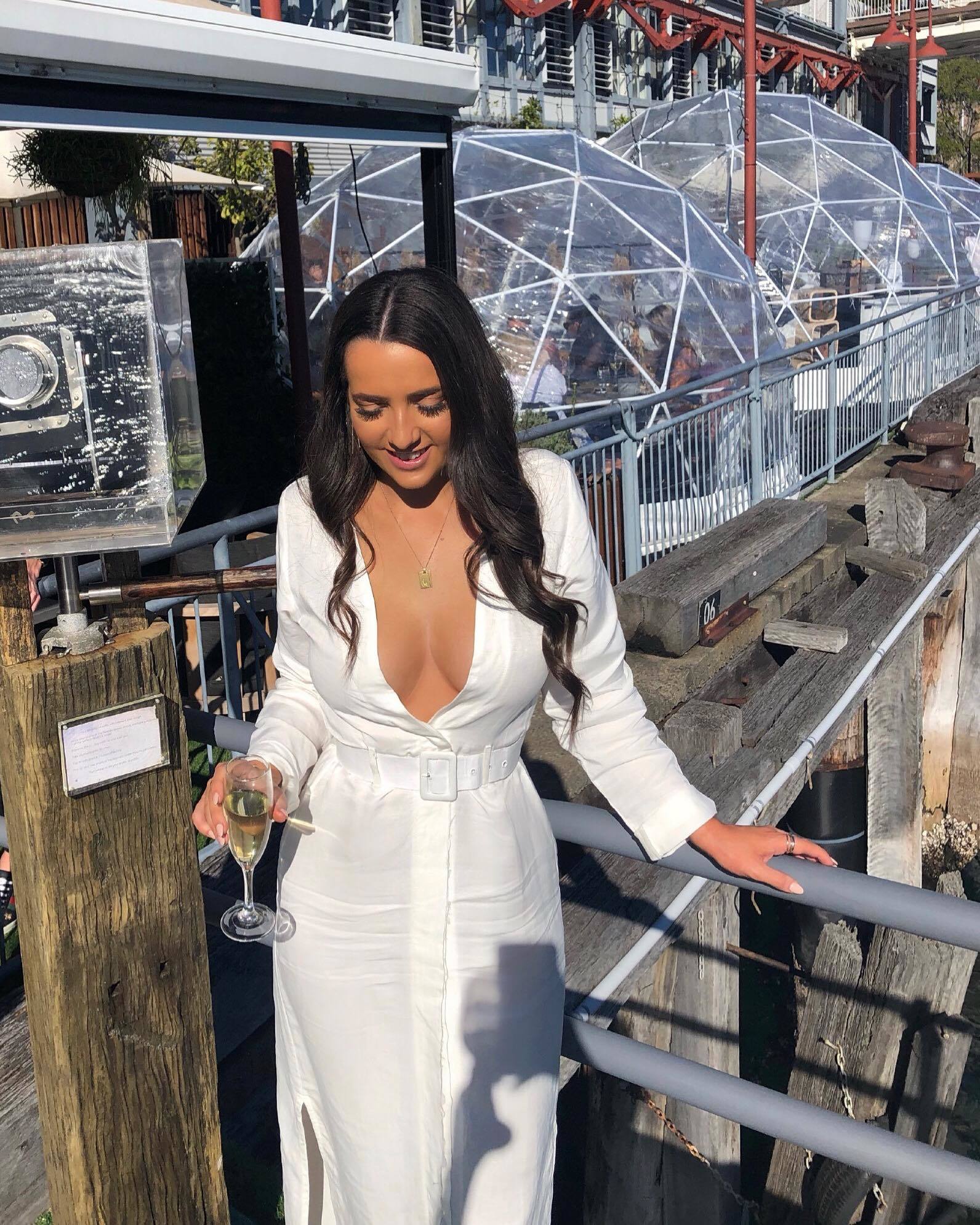 Rent a Sir The Label Emmanuel Midi Dress