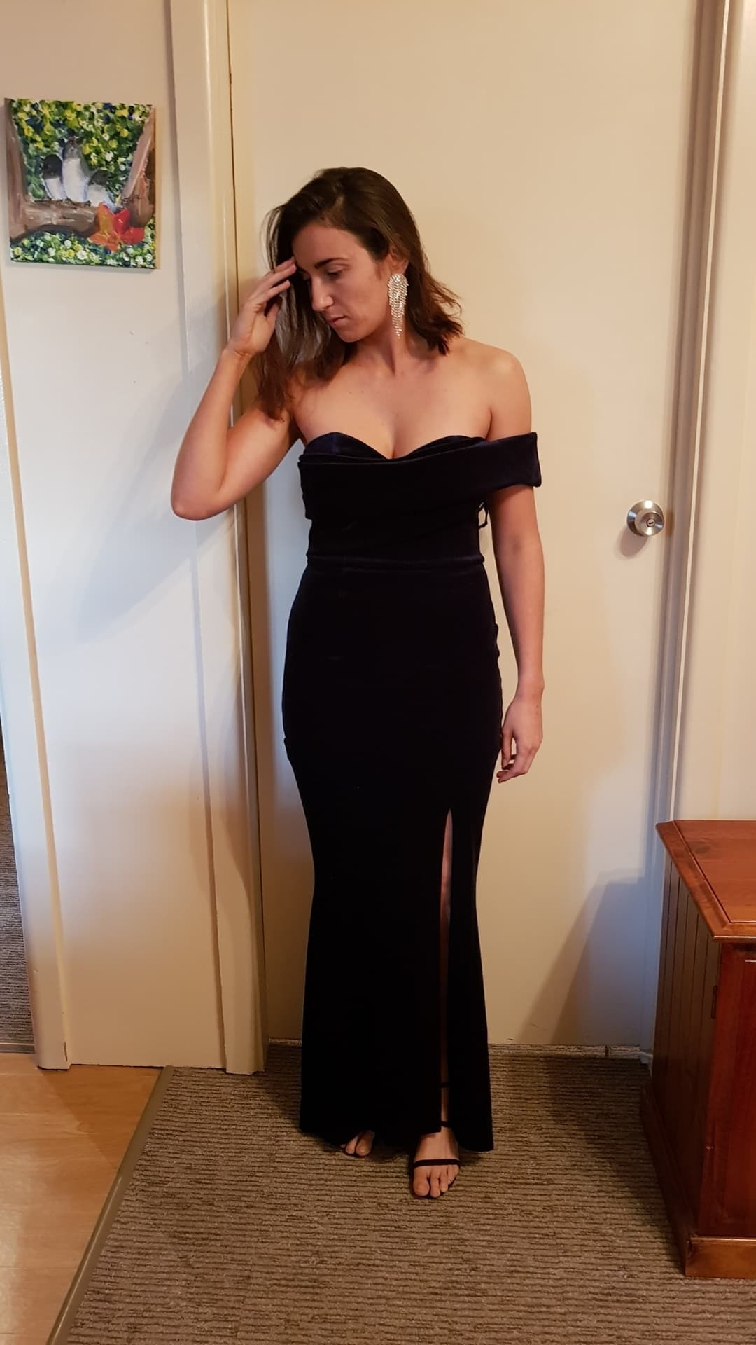 Formal rental Sheike Royalty Gown