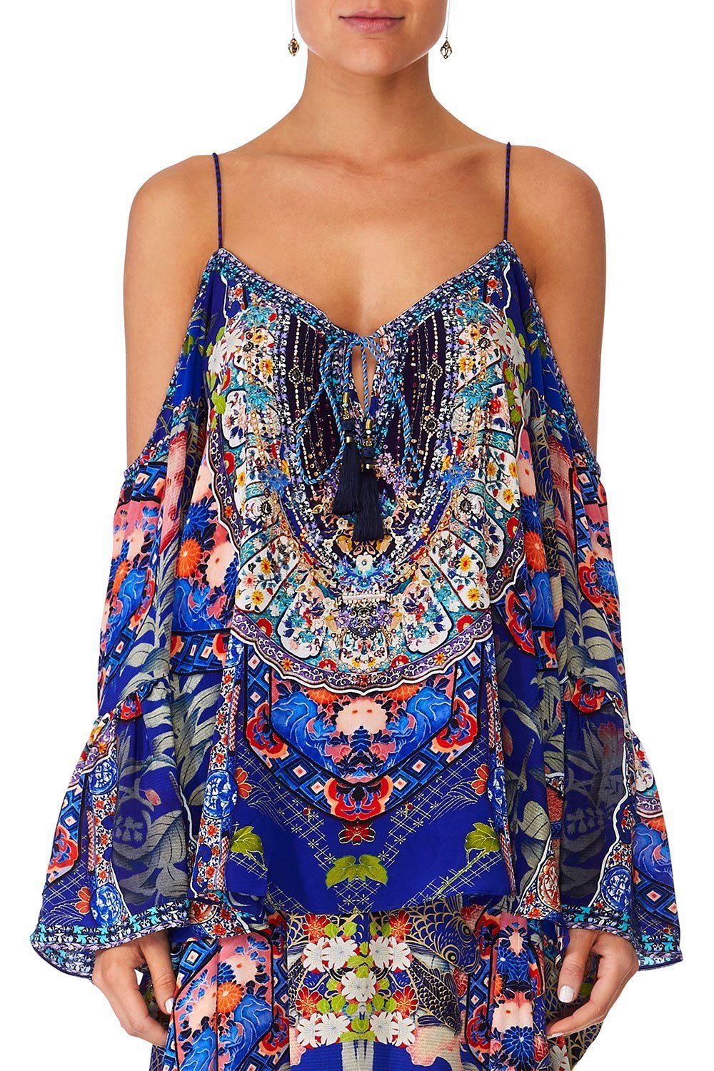 Rent a Camilla Saturn Sister Drop Shoulder Top