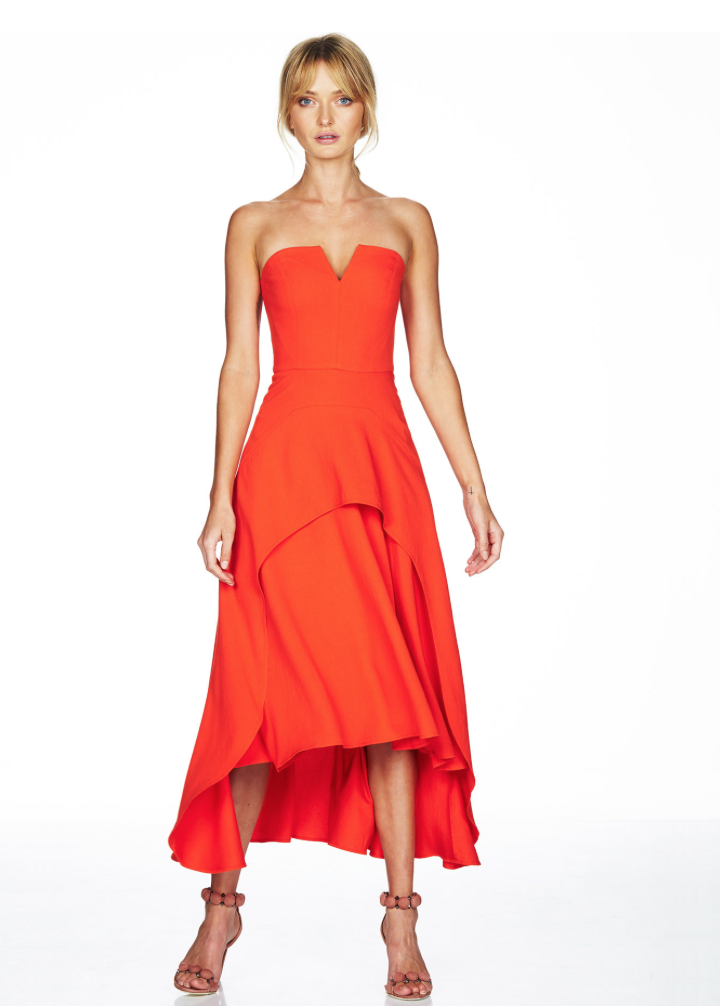 Affordable Talulah Falls Full Strapless Midi Dress