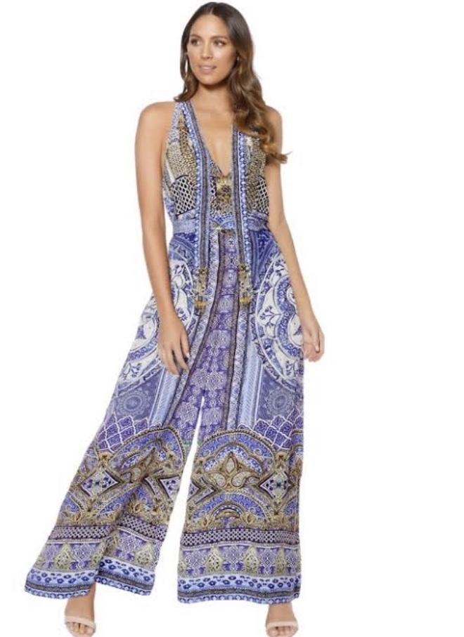 Designer rental Camilla It Was All A Dream Keyhole Front Jumpsuit