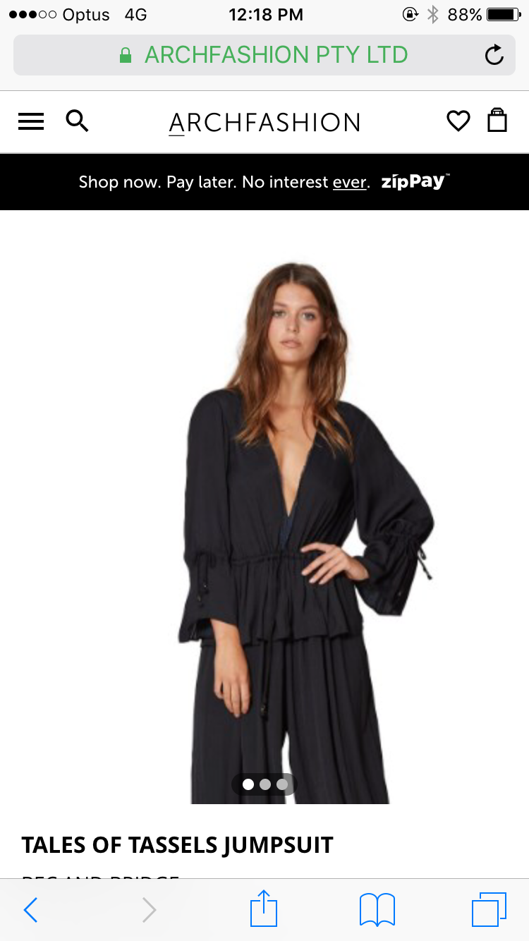 For rent a Bec & Bridge Tales Of Tassels Jumpsuit