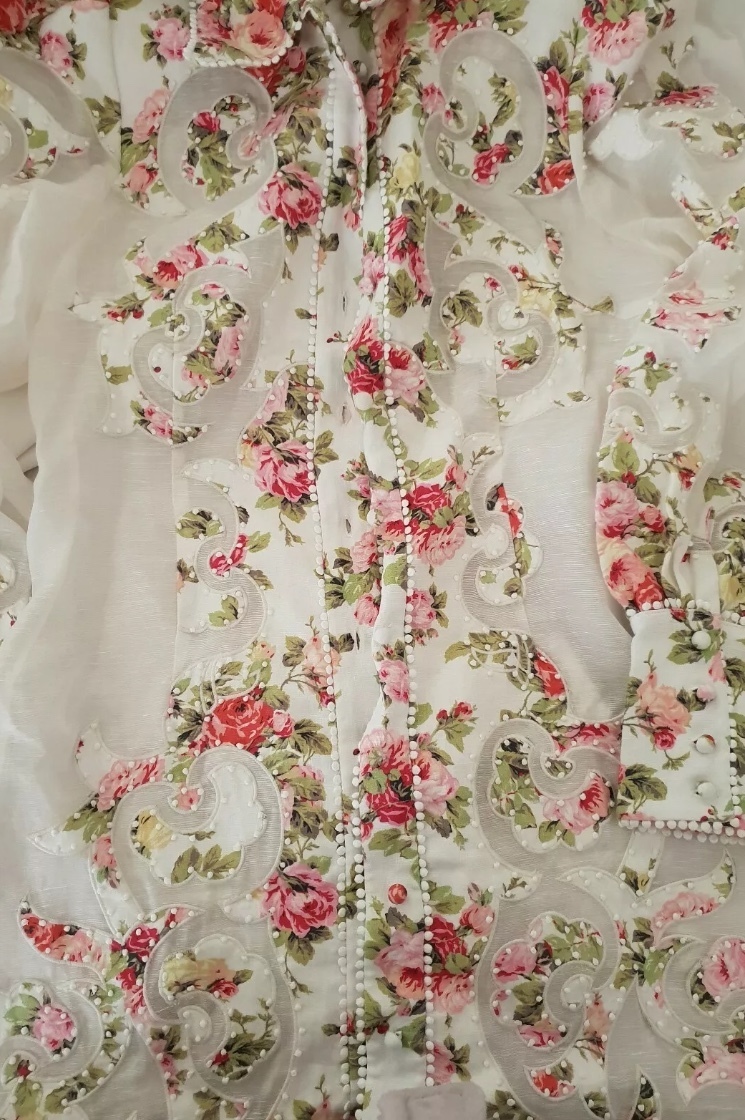 For rent a Zimmermann Zimmermann Radiate Applique Mini Dress