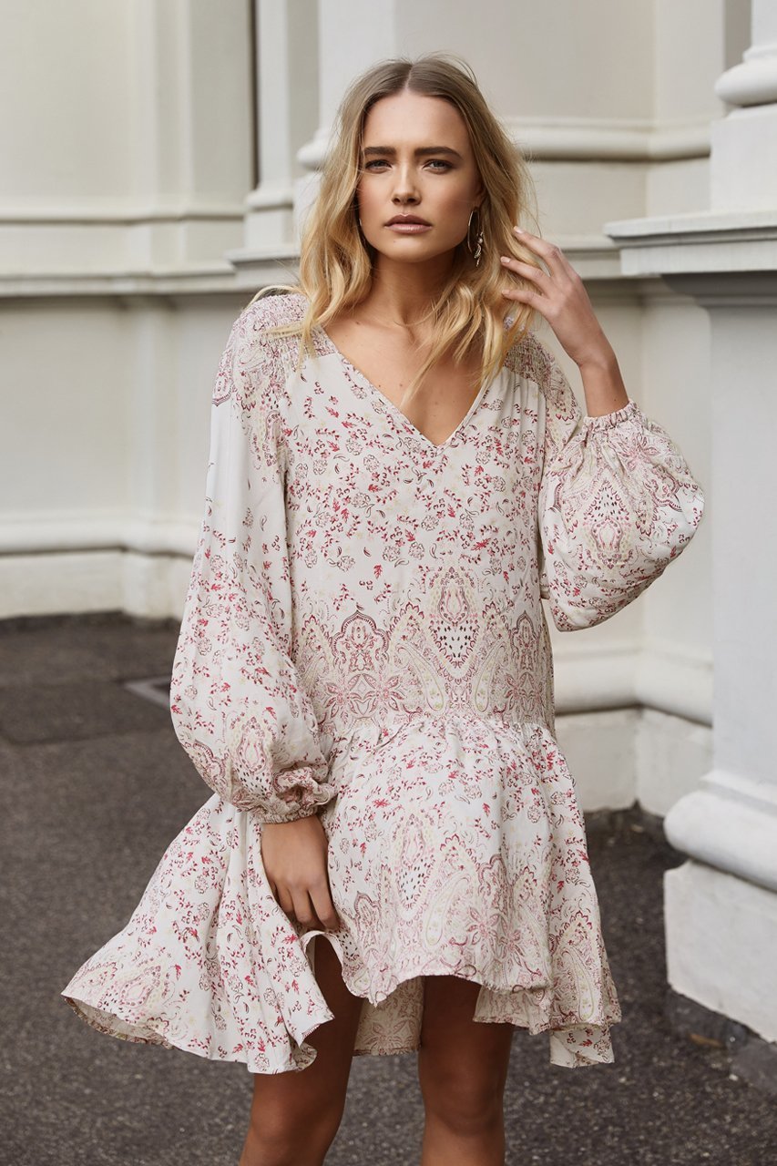 Hire a Steele Marigold Dress