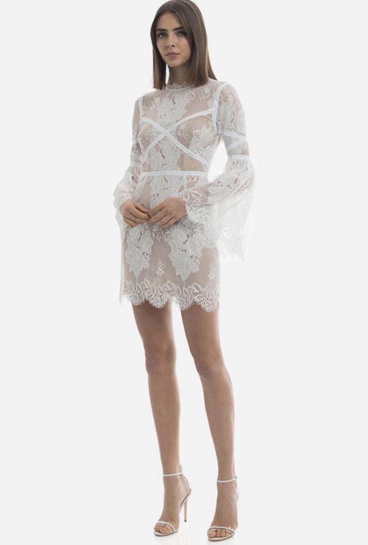 Rental Misha Collection Candice Lace Dress