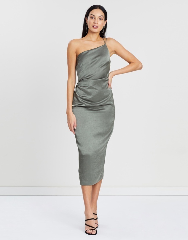 Rent a Bec & Bridge Mila Asymmetric Midi Dress