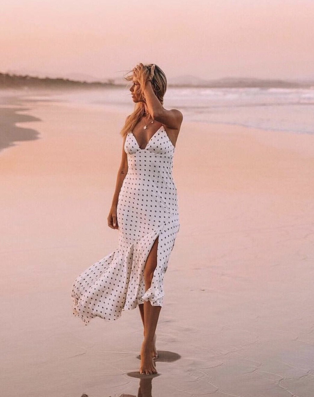 Loan a Shona Joy Luciana Bias Frill Midi Dress