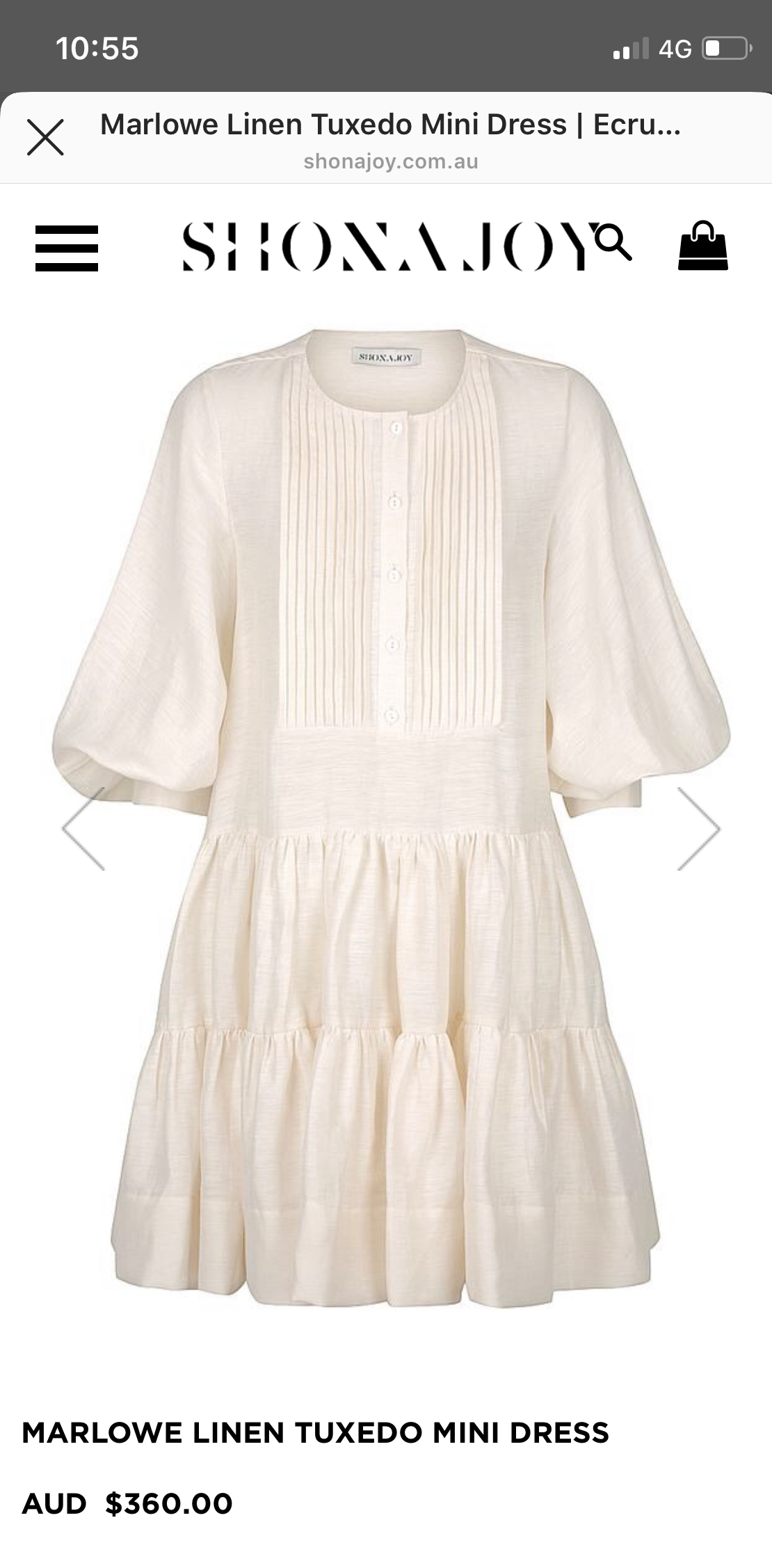 Shona Joy Beige for rent