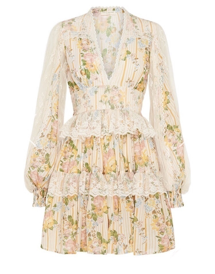 Affordable Spell & The Gypsy Garden Rose Mini Dress