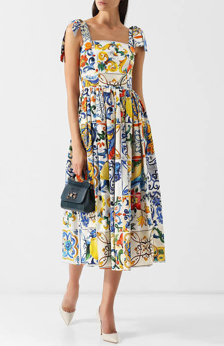 Formal rental Dolce & Gabbana Majolica