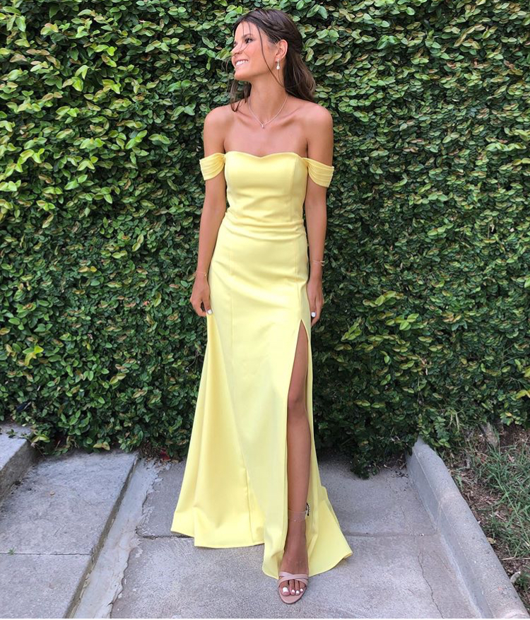 Hire a La Croixe Andrea Amarillo Gown